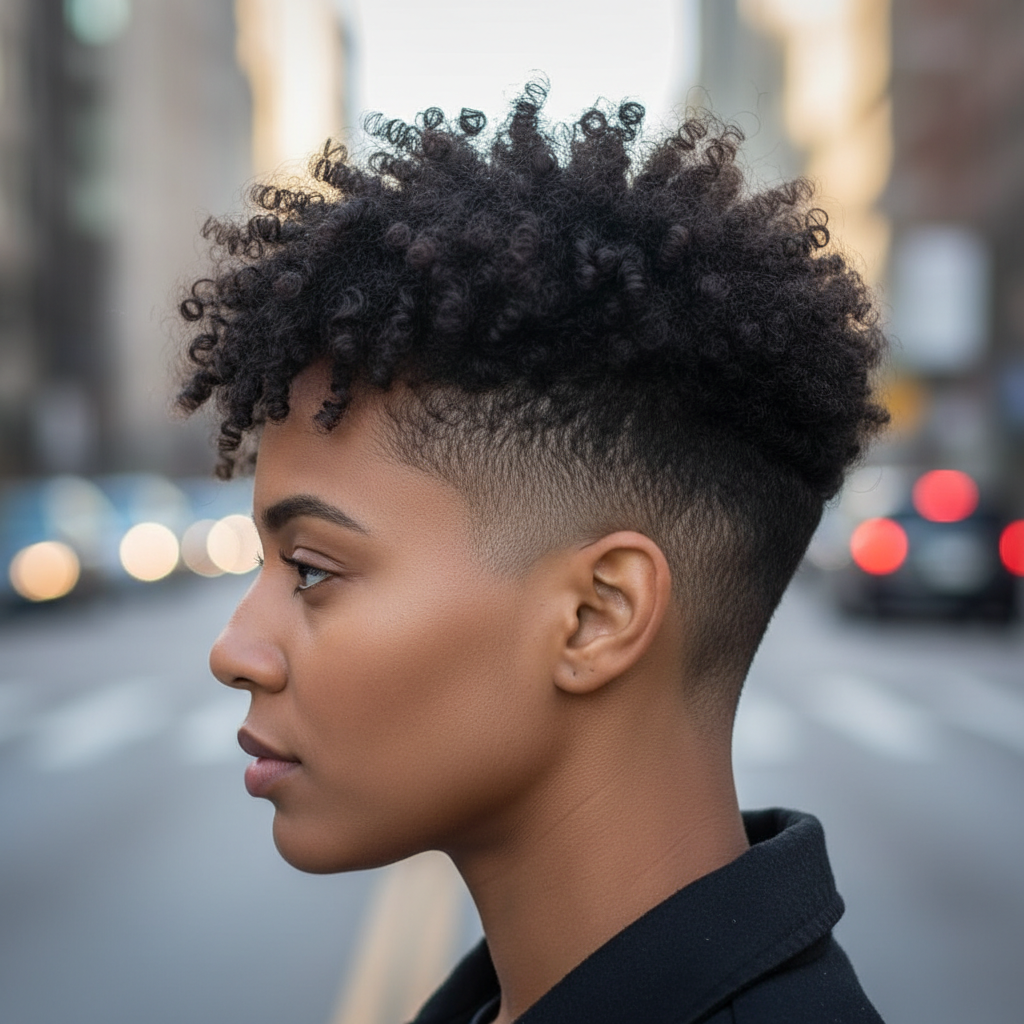 Example hairstyle result